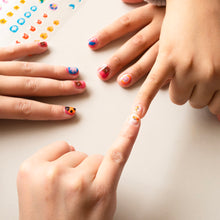 Load image into Gallery viewer, cute animal nail stickers - friends for kids/children from OMY