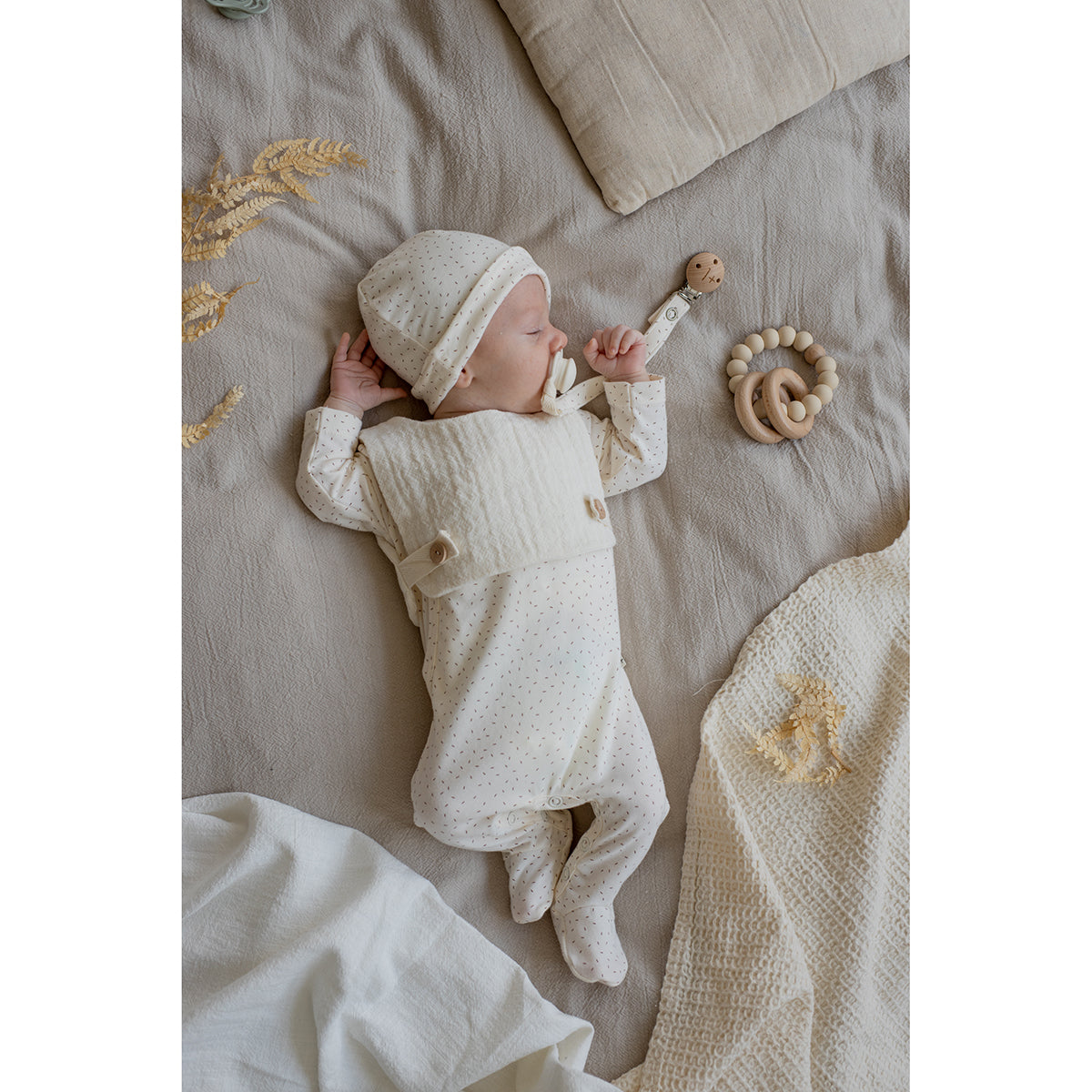 1+ In The Family Nona Jumpsuit for babies