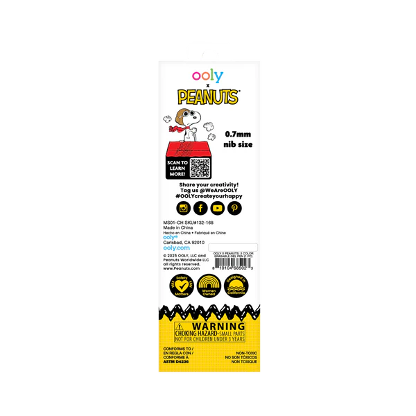 Ooly X Peanuts: Erasable Gel Pen