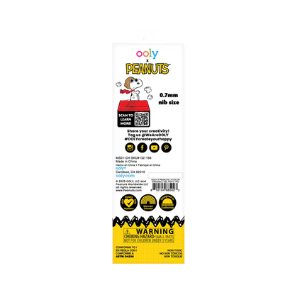 Ooly X Peanuts: Erasable Gel Pen