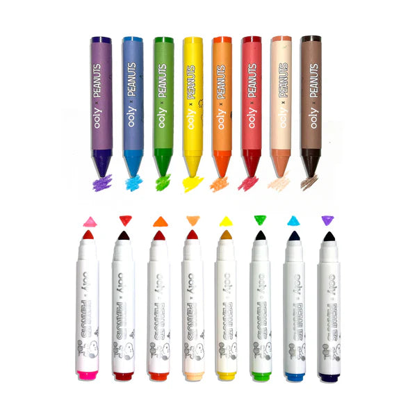 Ooly X Peanuts: Colouring Activity & Sticker Kit