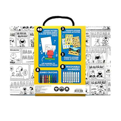 Ooly X Peanuts: Colouring Activity & Sticker Kit