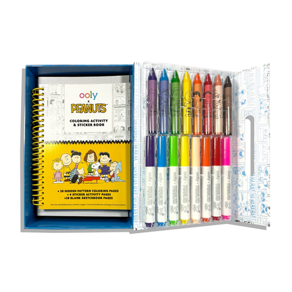 Ooly X Peanuts: Colouring Activity & Sticker Kit