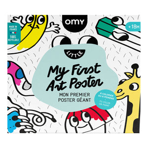 OMY Colouring Poster - My First Art Poster