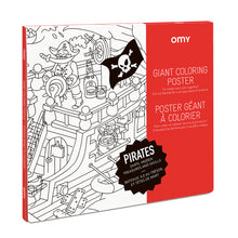 Load image into Gallery viewer, OMY Colouring Poster - Pirates