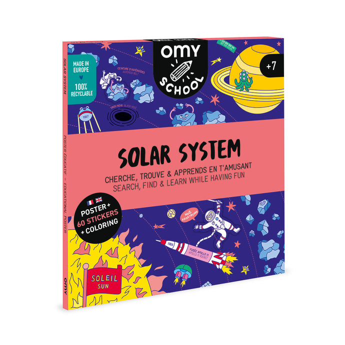 OMY School Poster - Solar System