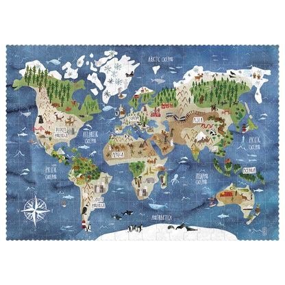 Londji Puzzle - Discover The World for boys/girls