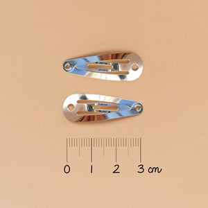 Luciole et Petit Pois Butterfly Hair Clips measurements