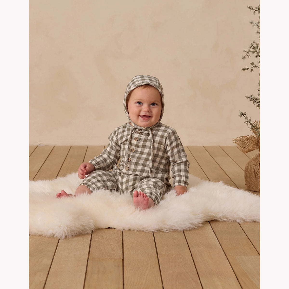 Quincy Mae Woven Jumpsuit