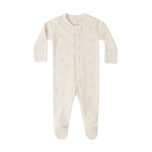 Quincy Mae Zip Long Sleeve Sleeper Footie