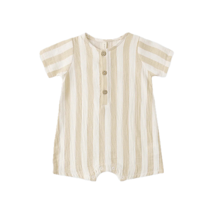 Quincy Mae Short Sleeve Romper