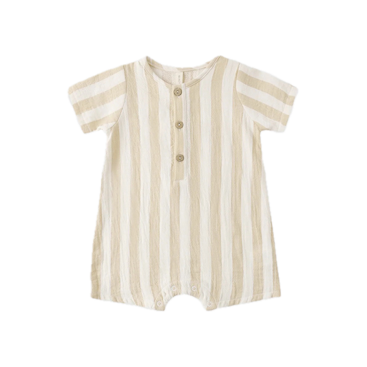 Quincy Mae Short Sleeve Romper
