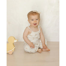 Load image into Gallery viewer, Quincy Mae Smocked Jumpsuit for toddlers