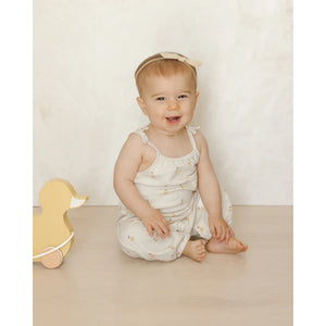 Quincy Mae Smocked Jumpsuit for toddlers