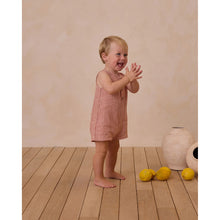 Load image into Gallery viewer, Rylee + Cru Maverick Romper with front buttons