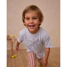 Load image into Gallery viewer, Rylee + Cru Raw Edge Tee for babies