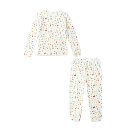 Rylee + Cru Long John Pajama Set
