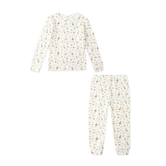 Rylee + Cru Long John Pajama Set