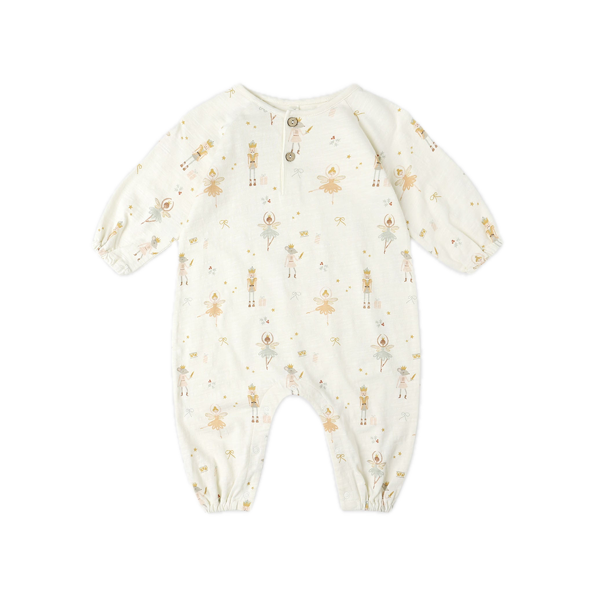 Rylee + Cru Henley Jumpsuit