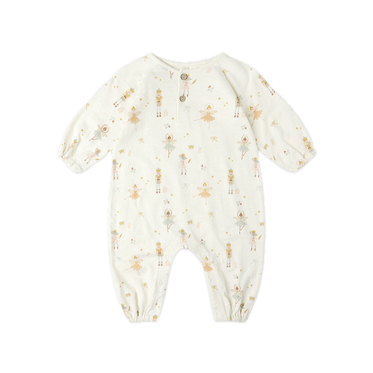 Rylee + Cru Henley Jumpsuit