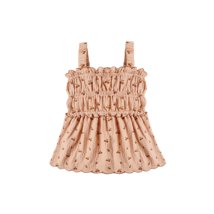 Rylee + Cru Smocked Tank Top