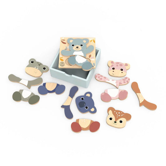 Speedy Monkey Dress Up Mix Puzzle