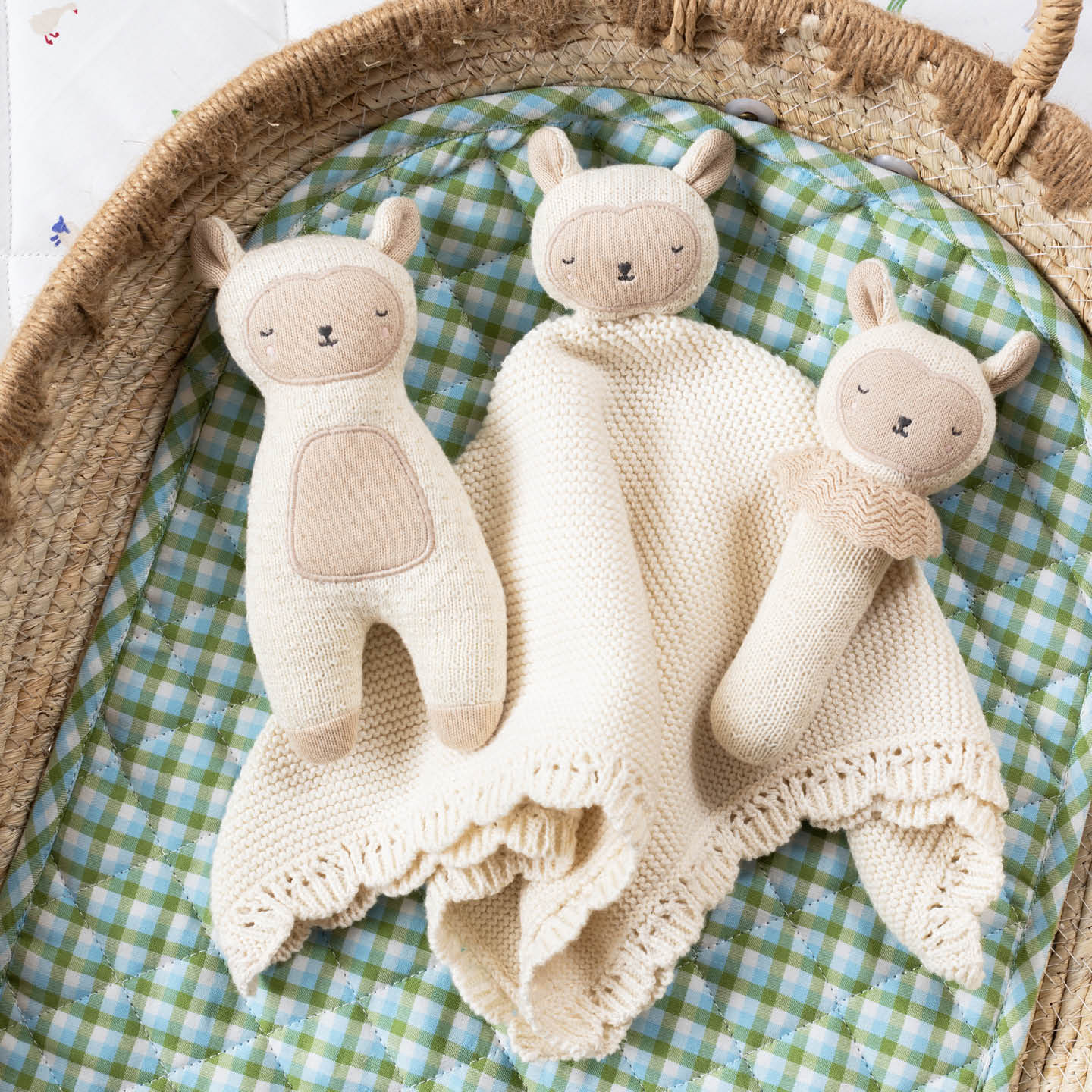Avery Row Cuddle Cloth - Sheep