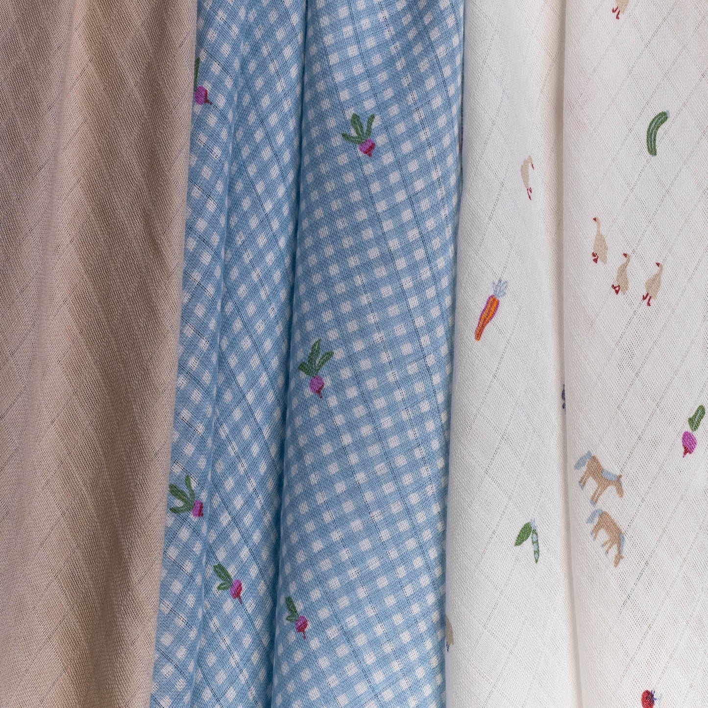 Avery Row Organic Baby Muslin Square Set