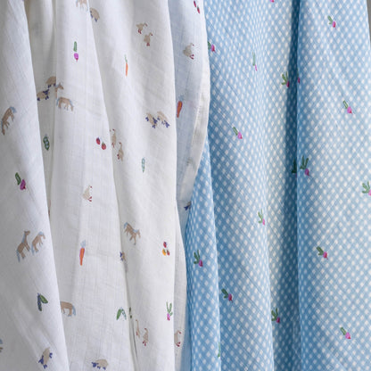 Avery Row Organic Baby Muslin Swaddles