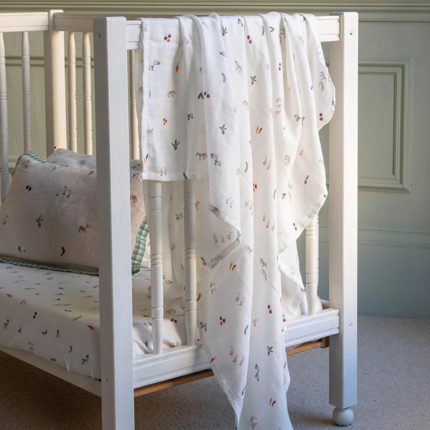 Avery Row Organic Baby Muslin Swaddles