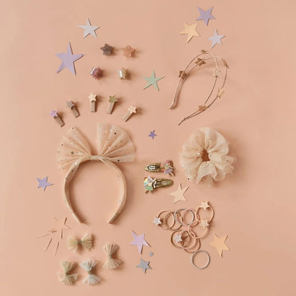 Rockahula Kids Shimmer Tulle Mini Bow Clips