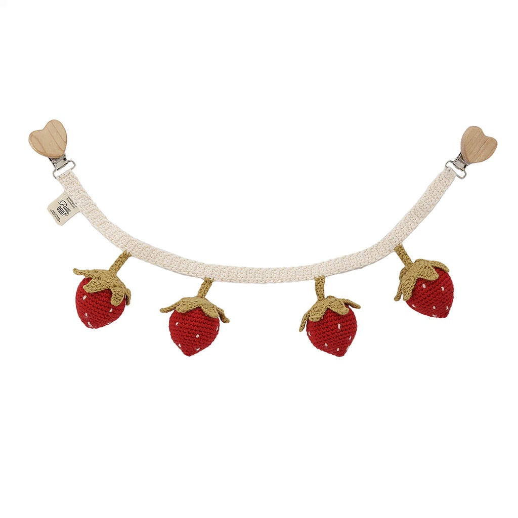 Patti Oslo Strawberry Pram Chain With Bell