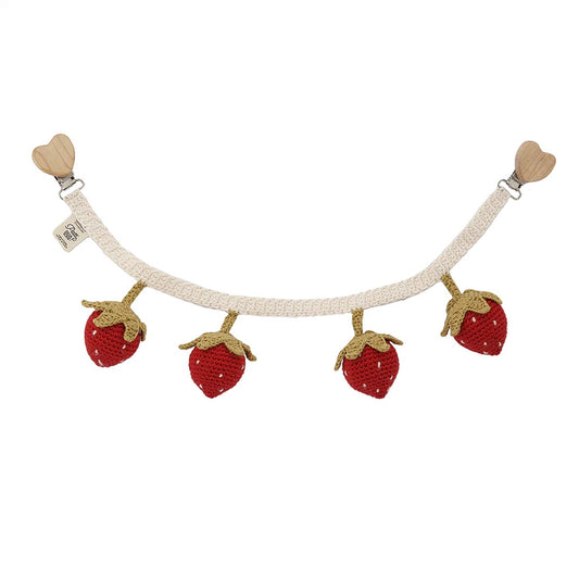 Patti Oslo Strawberry Pram Chain With Bell