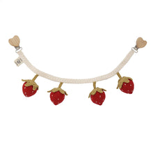 Load image into Gallery viewer, Patti Oslo Strawberry Pram Chain With Bell