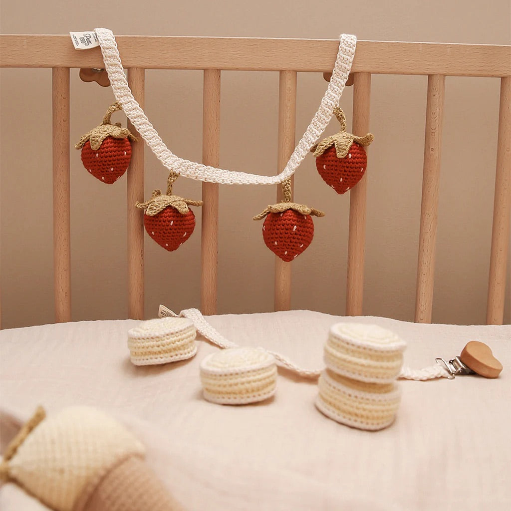 Patti Oslo Strawberry Pram Chain 