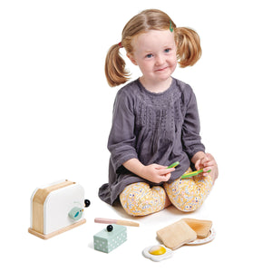 Tender Leaf Toys Breakfast Toaster Set for kids/children