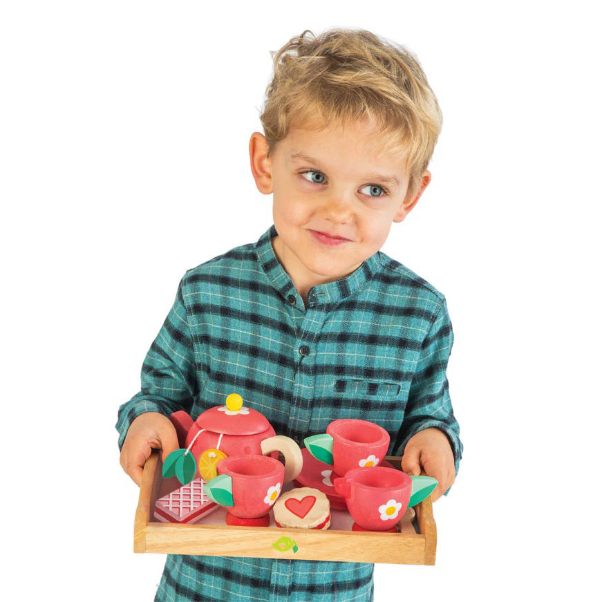 Tender Leaf Toys Tea Tray Set