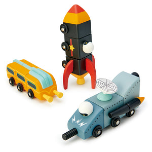 Tender Leaf Toys Space Race for boys/girls