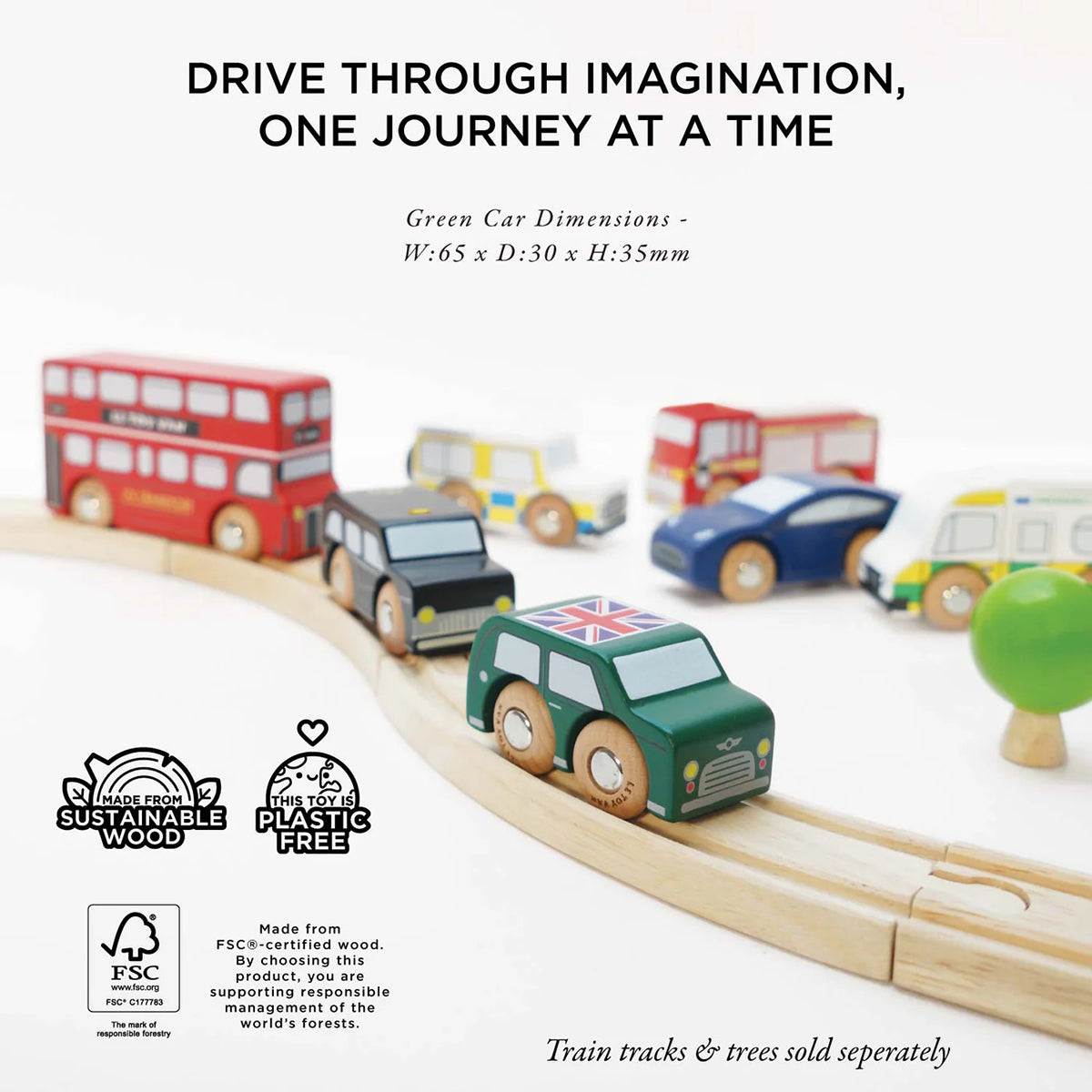 Le Toy Van London Toy Car Set
