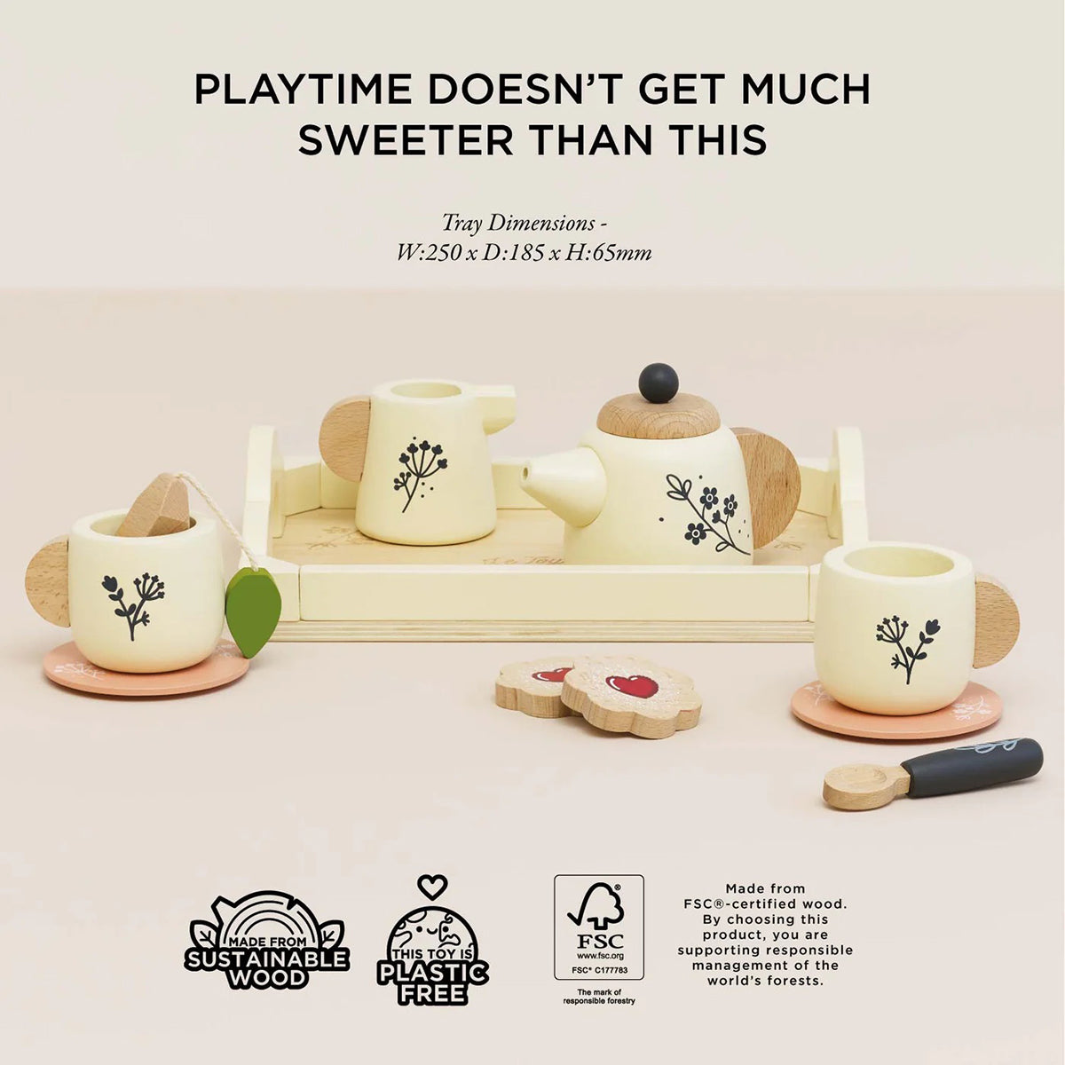 Le Toy Van Tea Set & Tray