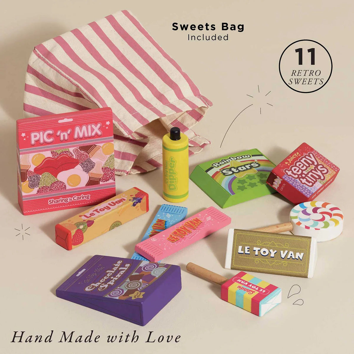 Le Toy Van Retro Sweets & Candy Roleplay Set
