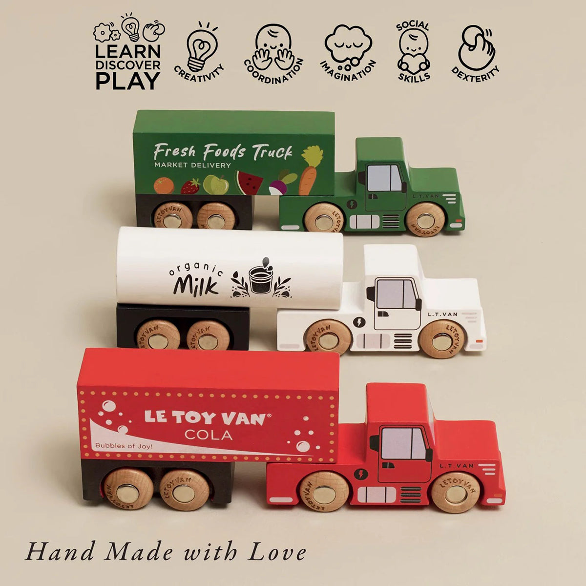 Le Toy Van Trailer Truck Set