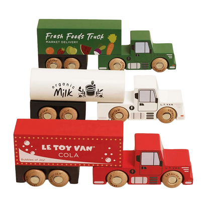 Le Toy Van Trailer Truck Set