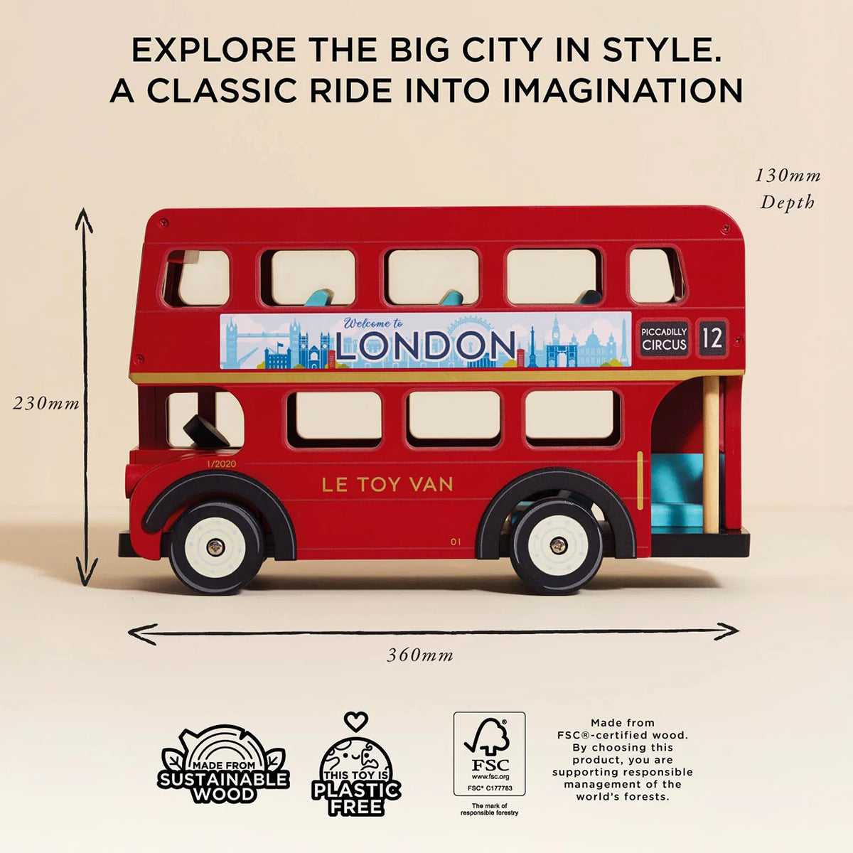 Le Toy Van London Bus