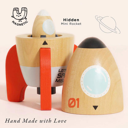 Le Toy Van Magnetic Space Rocket