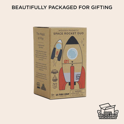 Le Toy Van Magnetic Space Rocket
