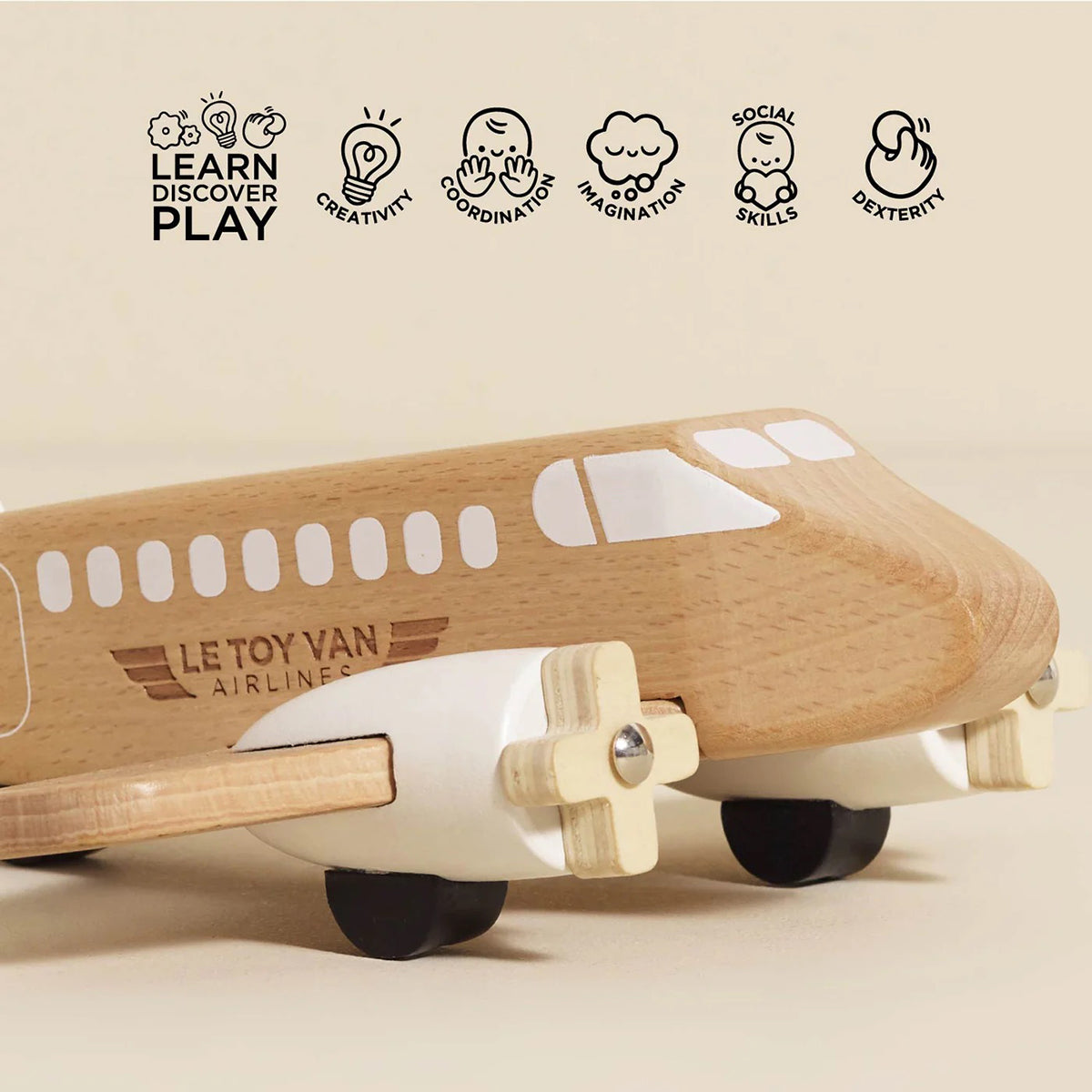 Le Toy Van Wooden Plane