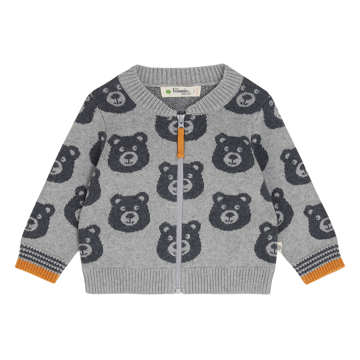 The Bonnie Mob Twix Bear Knit Cardigan