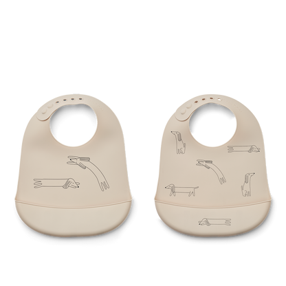 Liewood Tilda Silicone Bib 2-Pack