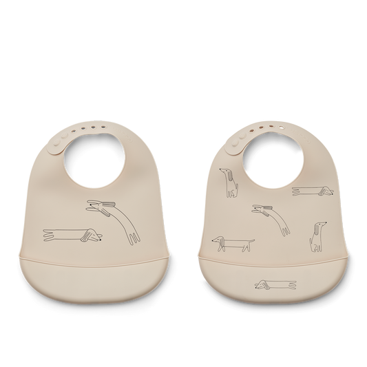 Liewood Tilda Silicone Bib 2-Pack